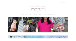 Desktop Screenshot of joujoumylove.com